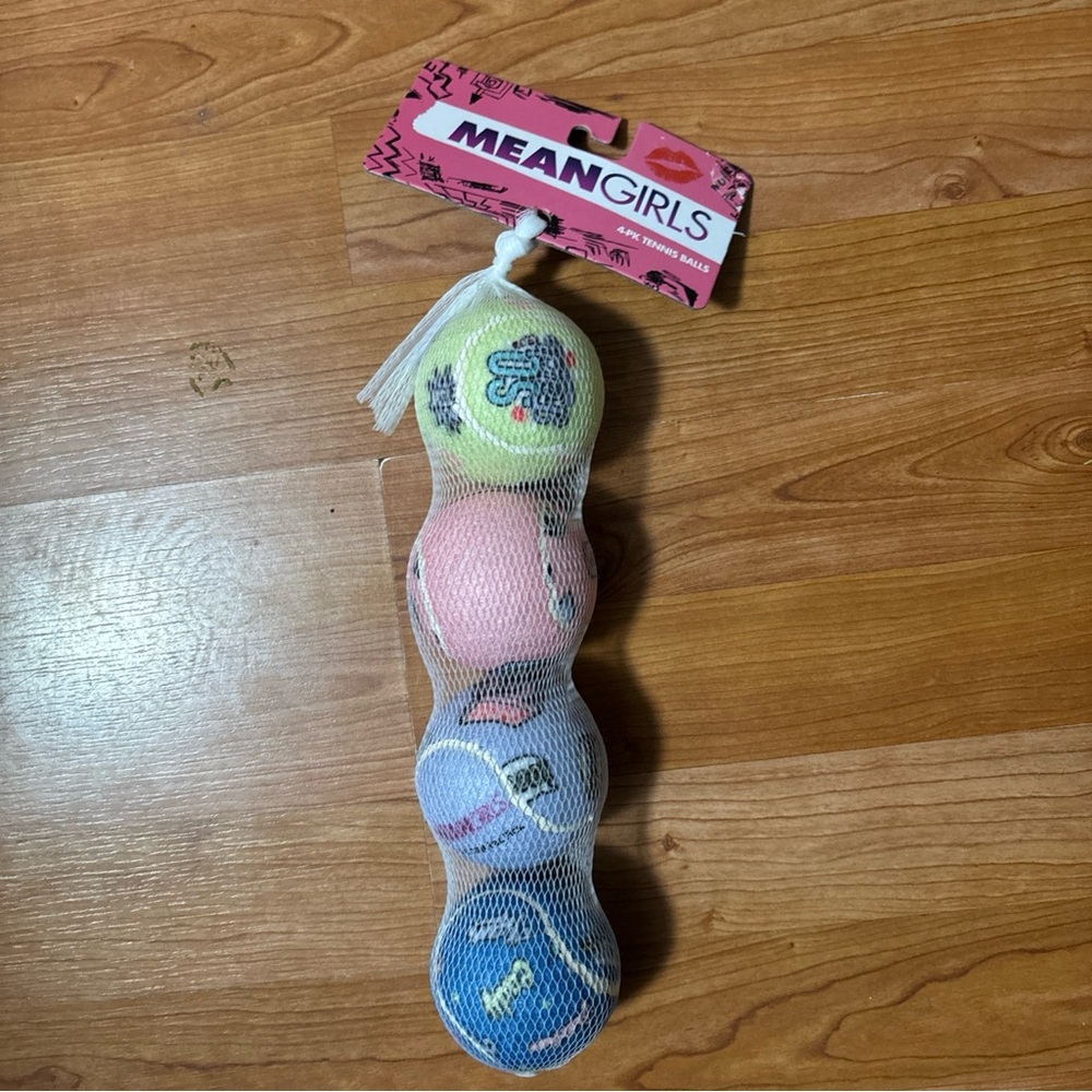 Mean girls Dog Tennis Ball Dog Toy with Interactive  Lightweight